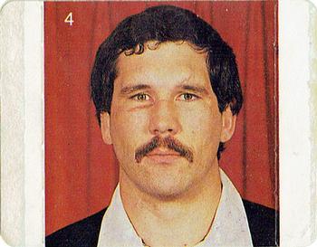 1987 Mainland Cheese All Black World Cup Winners #4 Murray Pierce Front